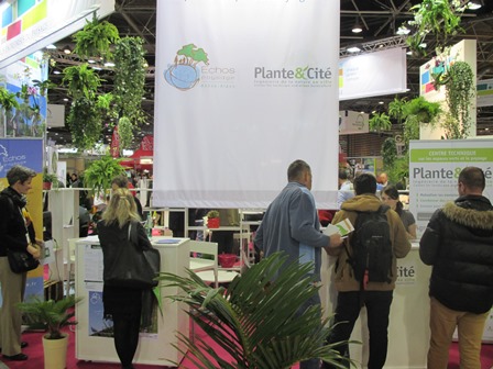 Plante & Cité présent sur le stand de l'Unep