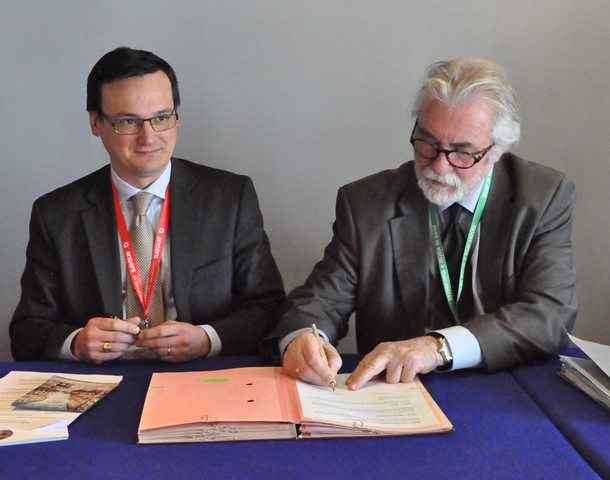 Signature convention partenariat Plante & Cité - DGER-MAAF