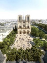 Aménagement des abords de Notre-Dame de Paris