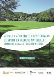 Vers le « zéro phyto » des terrains de sport en pelouse naturelle : démarche globale et gestion intégrée. Guide technique