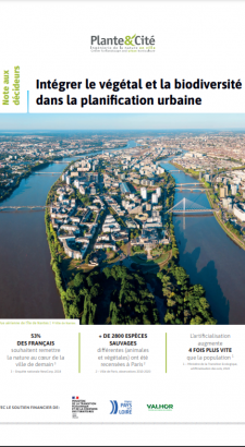 Intégrer le végétal et la biodiversité dans la planification urbaine. Note aux décideurs